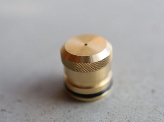 期間限定お値下げ】Brass cap CB缶用 削り出し真鍮キャップ