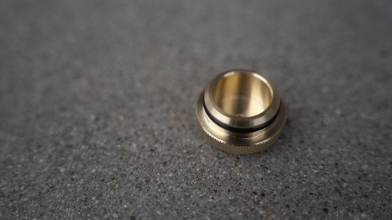 OD-kan brass cap OD缶用 削り出し真鍮キャップ