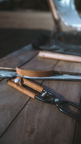 HACHI leather custom 薪バサミHACHIレザーカスタム